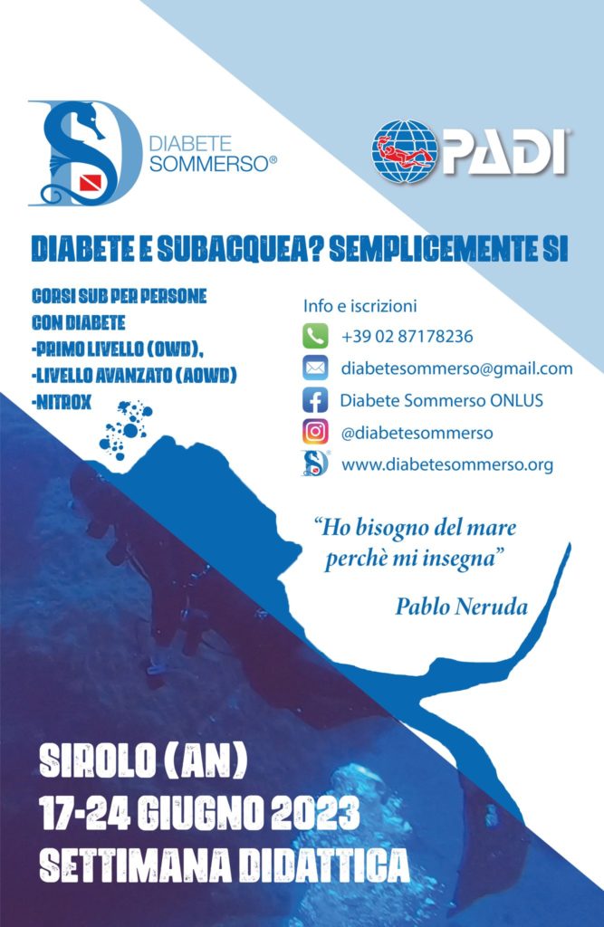 Locandina Diabete Sommerso Giugno 2023